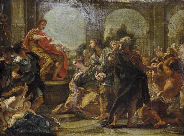 Continence of Scipio, Giovanni Battista Gaulli Called Baccicio